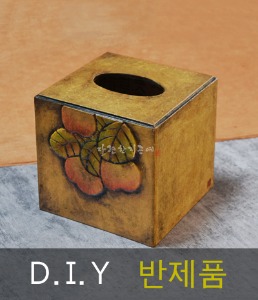 감나무 티슈커버 DIY 정사각